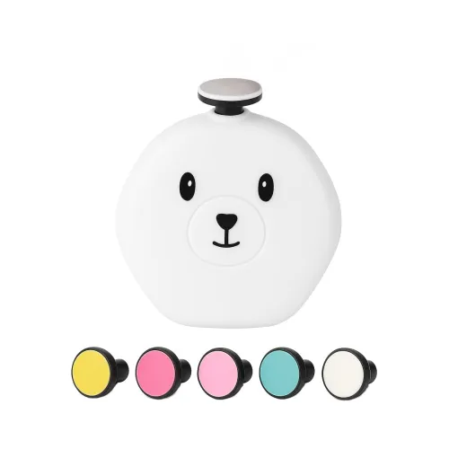 Image of Baby Nail Trimmer Electric Manicure Set,Cute Bear Design