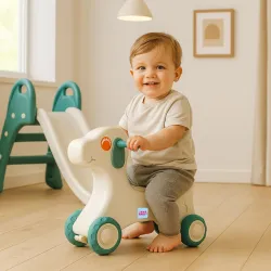 Amazon Brand - Jam & Honey Baby Puppy Push On Ride On for Kids