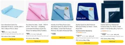 Baby Quick Dry & Absorbent Sheet starting at ₹90