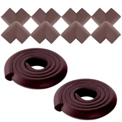 Baby Safety Corner Protector 8 Pieces & Edge Guard 2 Pieces