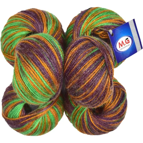 Image of Baby Soft 4-Ply Acrylic Wool Yarn 10-Pack Red