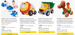 Baby toy starting at ₹102 
