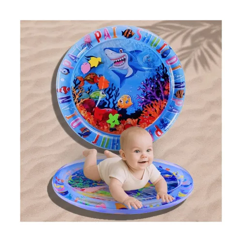 Image of Baby Tummy Time Water Mat – Sensory Play, 6-12 Months