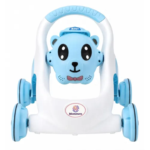Image of Baby Walker Musical Push Support Blue
