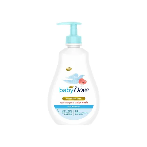 Image of Baby Dove Rich Moisture Hair To Toe Baby Wash, Tear Free, Hypoallergenic, No Parabens, No Sulphates, No Phthalates, 400 