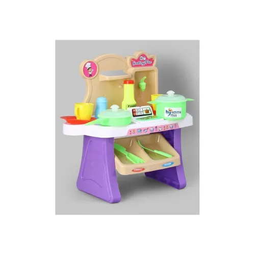 Image of BabyGo Cooking Fun Pretend Kitchen Cooking Play Set Toy