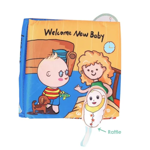 Image of BabyMoo Welcome New Baby Activity Book
