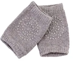 BabyMoon Baby Crawling Knee Pads Anti-Slip Protector Grey