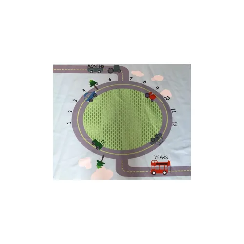 Image of BabyMoon Designer Growth Baby Photoshoot Bedsheet Shower Gift 