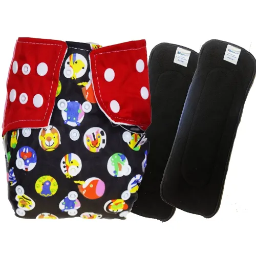 Image of Babymoon (SET of 3-1 Cloth Diaper 