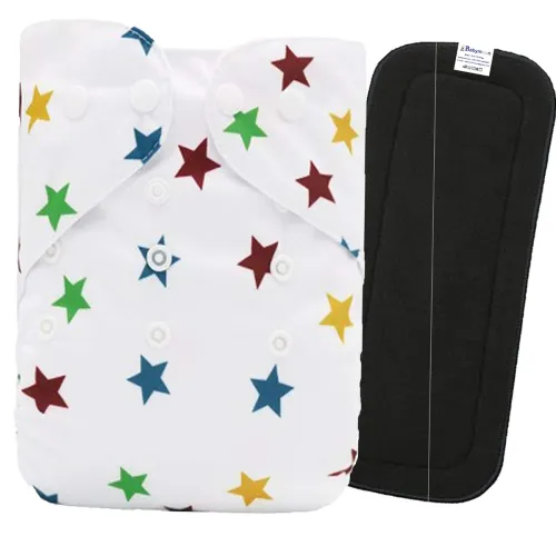Image of Babymoon Washable Reusable Cloth Diaper Pocket Pack of 2