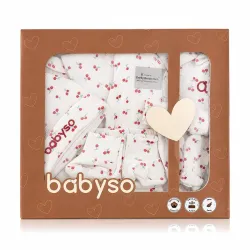 BABYSO Premium 7-Piece Newborn Gift Set