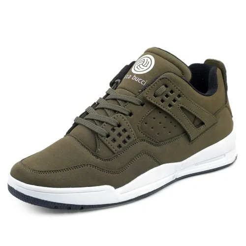 Image of Bacca Bucci Men Suede Lace Up Sneaker Shoes
