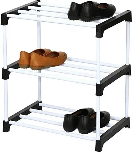 Image of BAE Plastic Shoe Stand 3 Shelves