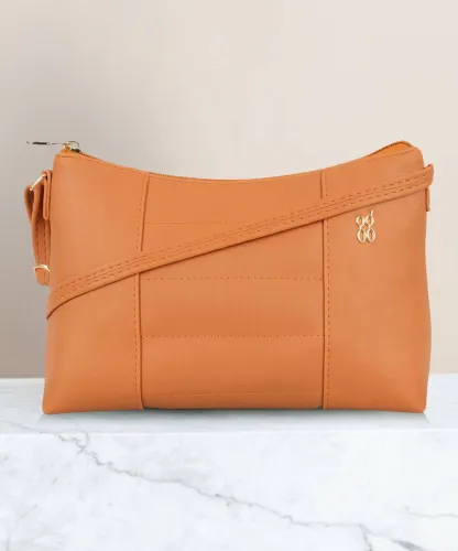 Image of Baggit  Women Orange Sling Bag
