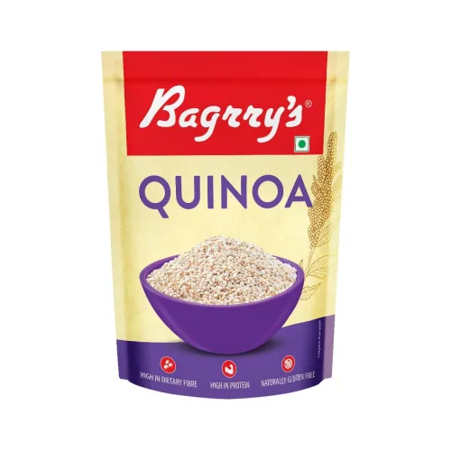 Image of Bagrry’s Quinoa 1kg | Gluten Free Superfood | High Protein & High Fibre Breakfast Cereal | Rice Substitute | Diabetic-Fr