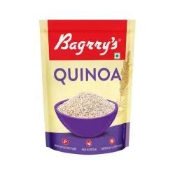 Bagrry’s Quinoa 1kg | Gluten Free Superfood | High Protein & High Fibre Breakfast Cereal | Rice Substitute | Diabetic-Fr