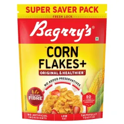 Bagrry’s Corn Flakes+ Original Healthy Cereal (800g)