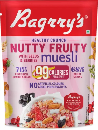 Image of Bagrrys Crunchy Nutty Fruity Muesli  (425 g)