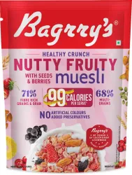 Bagrrys Crunchy Nutty Fruity Muesli  (425 g)