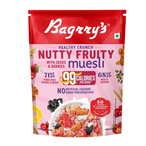 Image of Bagrry's Crunchy Nutty Fruity Muesli