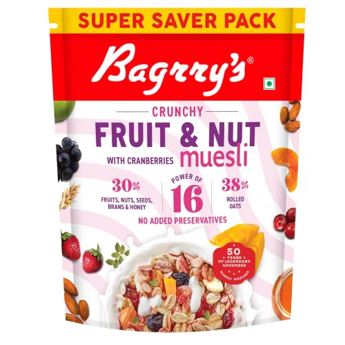Image of Bagrry's Fruit & Nut Muesli, 750g
