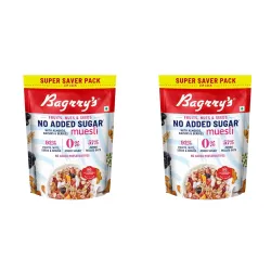 Bagrry’s No Added Sugar Muesli with Fruits, Nuts & Seeds – 700g