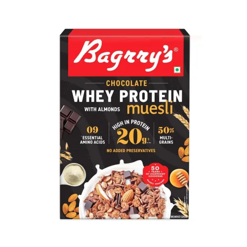 Image of Bagrry's Whey Protein Muesli 500gm Box