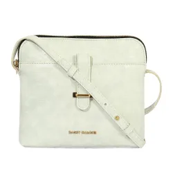 Bagsy Malone Croco White Sling Bag