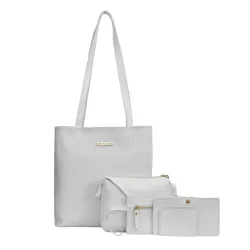 Bagsy Malone Leather Tote Bag 5Pcs 