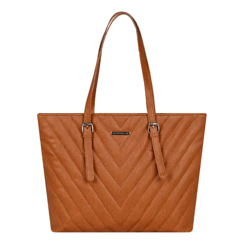Image of Bagsy Malone Stylish Quilted Tote Bag