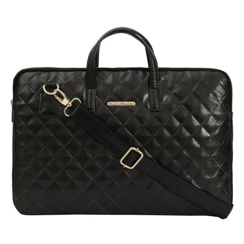 Image of Bagsy Malone Unisex | Men | Synthetic Leather Briefcase Best Laptop Messenger Bag Satchel for Men
