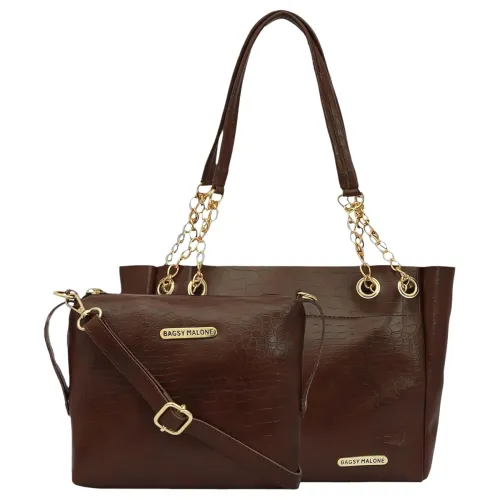 Image of Bagsy Malone Tote Bag -Set of 2 | Handcrafted Side Tote Bag 