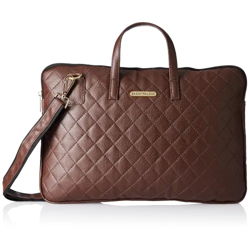 Image of Bagsy Malone Unisex Synthetic Leather Laptop Bag