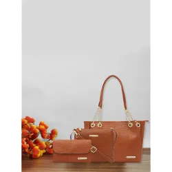 Bagsy Malone Vegan Leather Stylish Tote Bag Po3