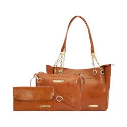 Bagsy Malone Vegan Leather Stylish Tote Bag PO3