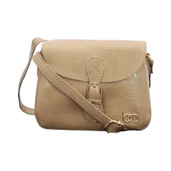 Bagsymalone Unisex Bagsy Malone Vegan Leather Handicrafted Crossbody Sling Bag | Single Shoulder Bag Shoulder Belt (Croc