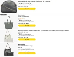 Bagsymalone Womens bags upto 90% Discount