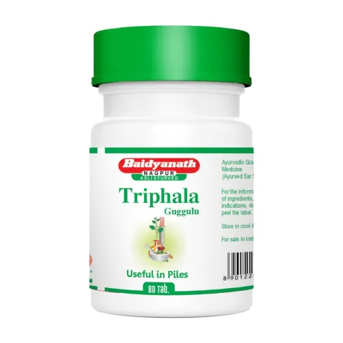 Image of Baidyanath Asli Ayurved Triphala Guggulu 80 Tablets - Pack Of 2