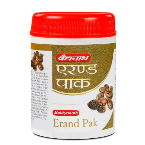 Image of Baidyanath Ayurved Erand Pak - 120gm | Helps in Arthrities, Constipation & nerve diseases (Pack of 1)
