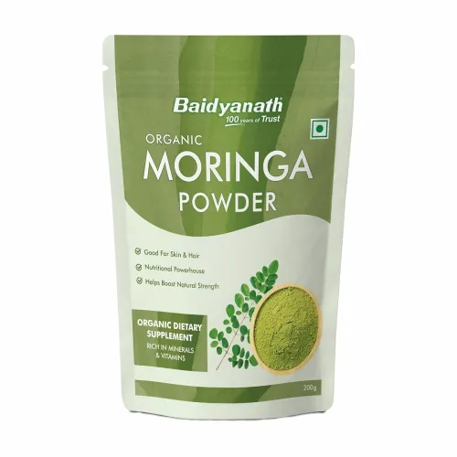 Image of Baidyanath Certified Organic Moringa Powder (200g)