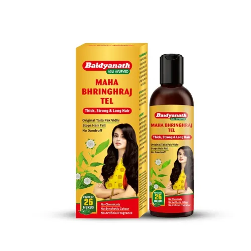 Image of Baidyanath Mahabhringraj Tel 100 ml