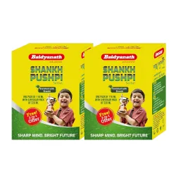 Baidyanath Shankhapushpi Sharbat - 220 ml with Free Sharbat - 110 ml (Pack of 2)