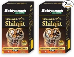 Baidyanath Shilajeet (Shilajit), 50 Tablets (Pack of 2)