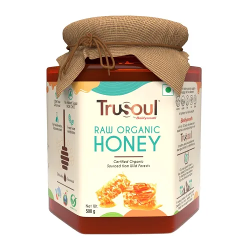 Image of Baidyanath Trusoul Raw Organic Honey - 500gm | NPOP Organic Certified
