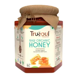 Baidyanath Trusoul Raw Organic Honey - 500gm | NPOP Organic Certified