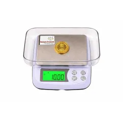 Baijnath Premnath iScale DM-3 500g x 0.01g (10mg) Jewellery Weighing Scale, Gold & Silver Ornaments and Laboratories Wei