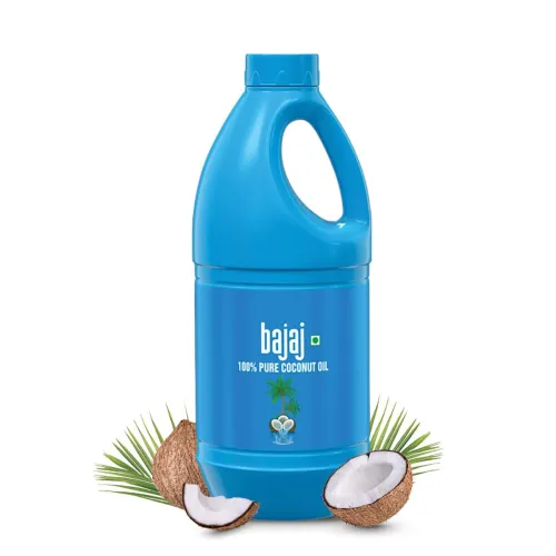 Image of Bajaj 100% Pure Coconut Oil 900ml | Made with Premium Grade 1 Quality Coconuts