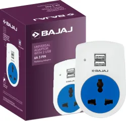BAJAJ 11008 6A 3 PIN UNIVERSAL ADAPTOR