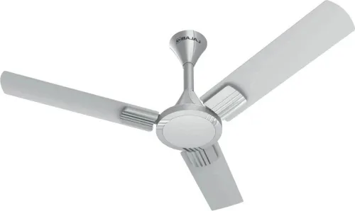 Image of BAJAJ 1200mm Ceiling Fan – 2 Star, Sparkle White (Pack of 3)